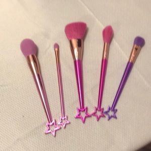 Tarte pretty things/fairy wings brush set,fairy flush blush, fairy dust sequins